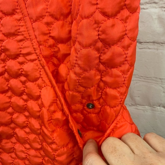 KATE PARK ORANGE LIGHTLY PADDED VEST WOMENS PLUS SIZE 1X - Picture 6 of 11
